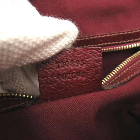 GUCCI Beige Leather Bag - Picture 10 of 11